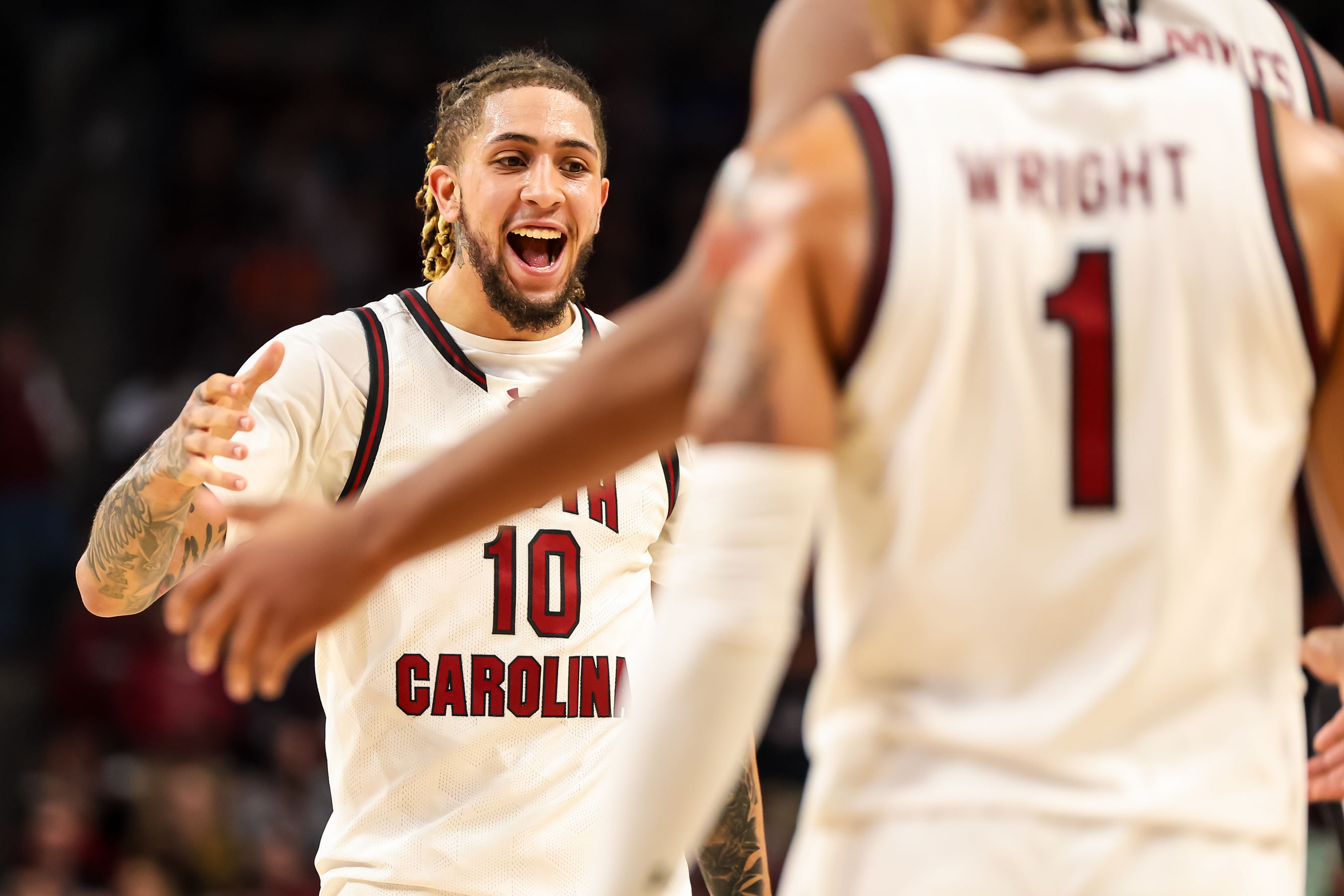 Myles Stute might be the most important returning South Carolina player for 2025-26. (Photo Credit: IMAGN)